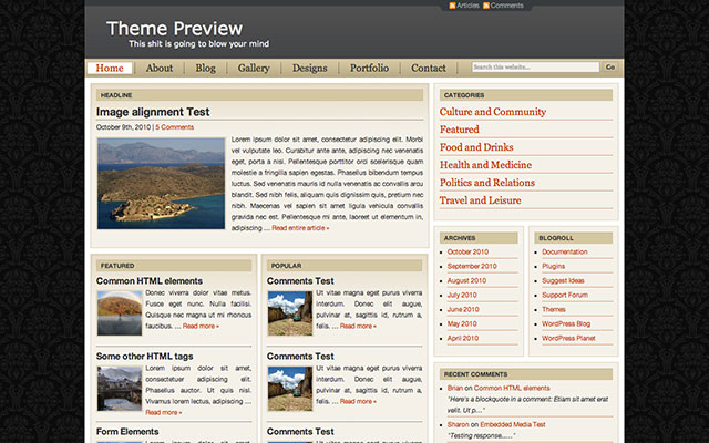 Cover WP Theme Cover WP Theme